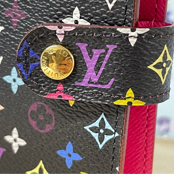 🔥RARE NWOT VUITTON MULTICOLORE NOIR AGENDA - Picture 3 of 10